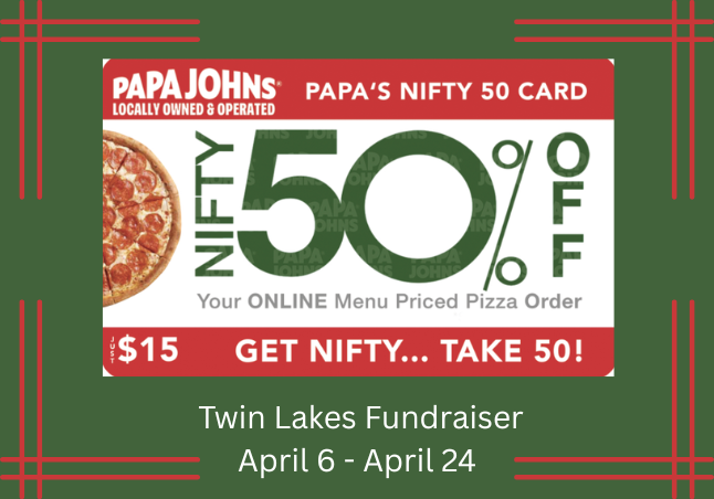 Nifty 50% off Fundraiser cost $15.00