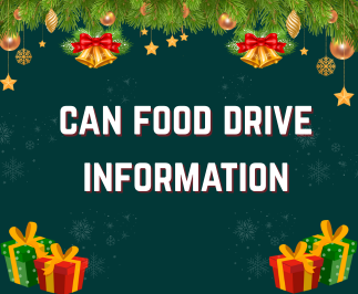 NJHS Red Green and Black Flyer for food drive
