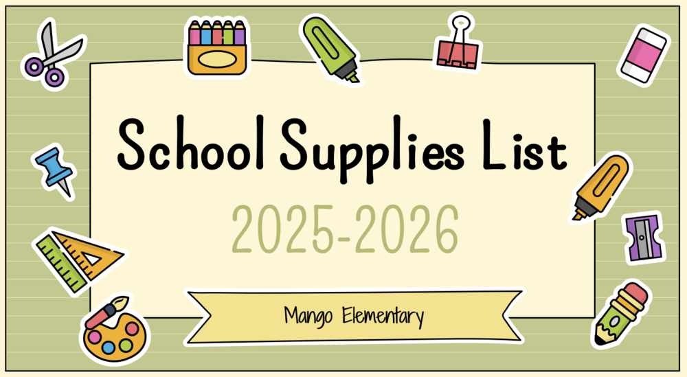School Supply List