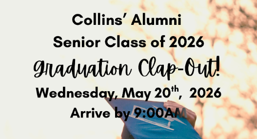 Collins' Alumni Senior Class of 2026 Graduation Clap-Out