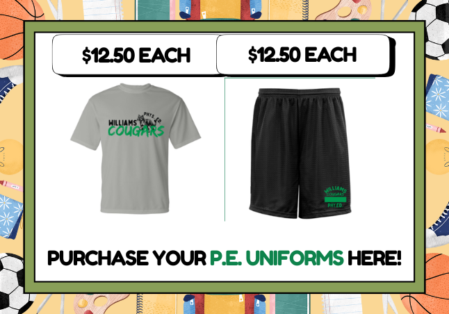 gray tshirt, black shorts, sports equipment border