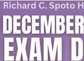 December Exam Dates