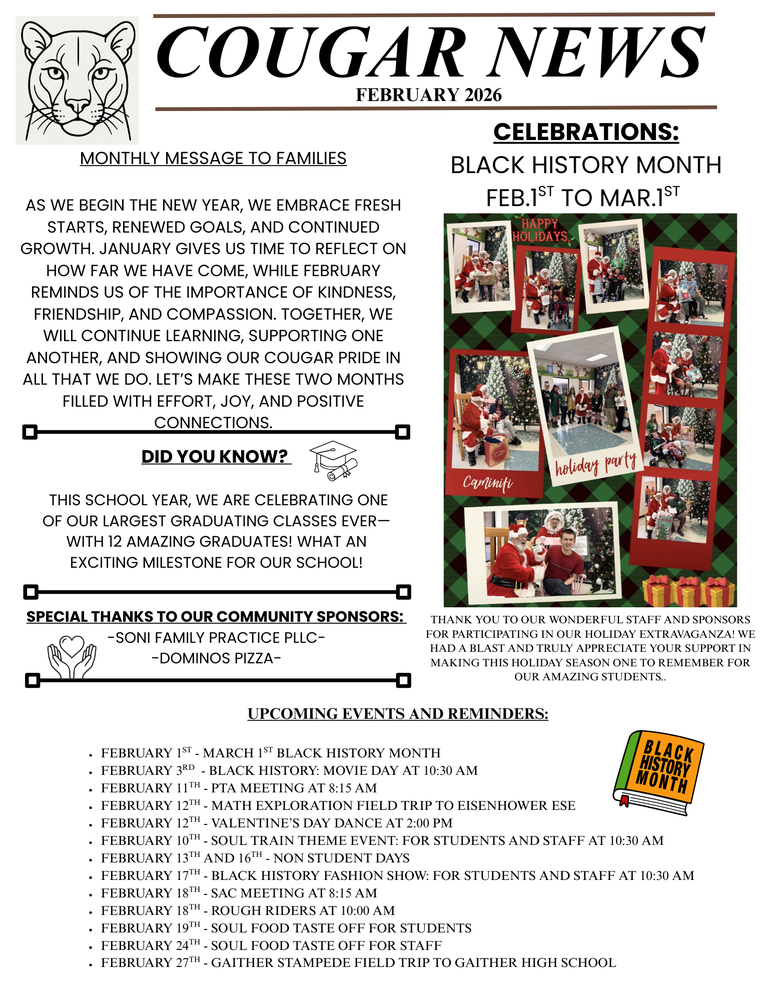 Cougar News Feb
