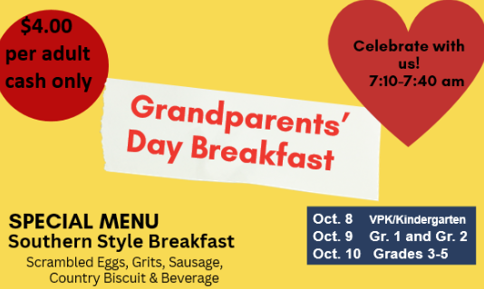 Grandparents' Day Breakfast
