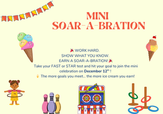 Soar-a-bration Goal rewards for students