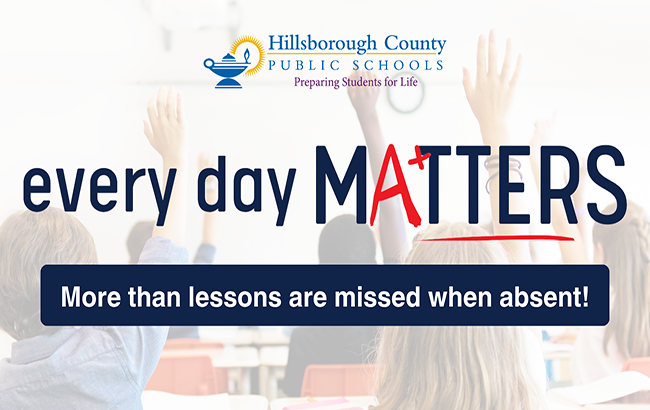 Paper saying first day of school is August 11th. Everyday matters.