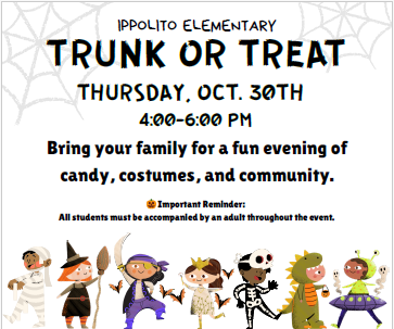 Trunk or Treat Family Night