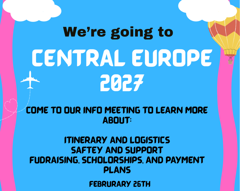 Central Europe Travel Club Info Meeting 2-26