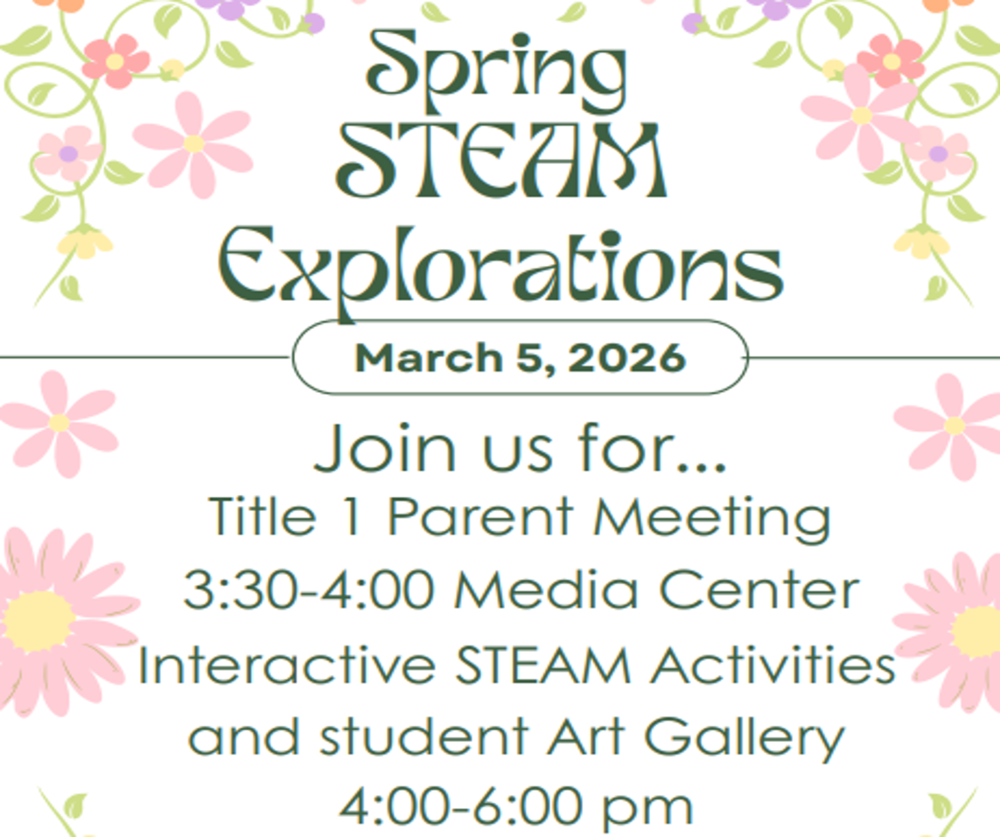 Text on white Background with floral border