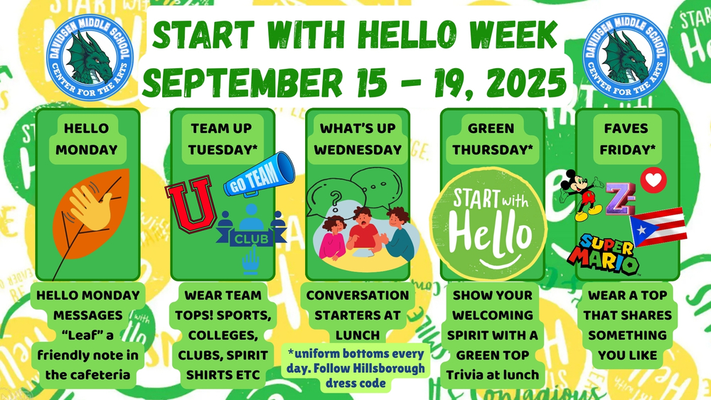 Start With Hello Sept 15-19