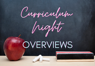 Curriculum Night Overview Image