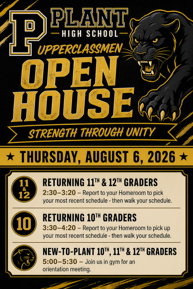 Upperclassman Open House