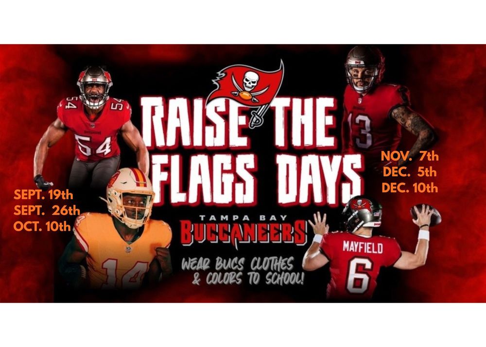 RAISE THE FLAGS DAYS!