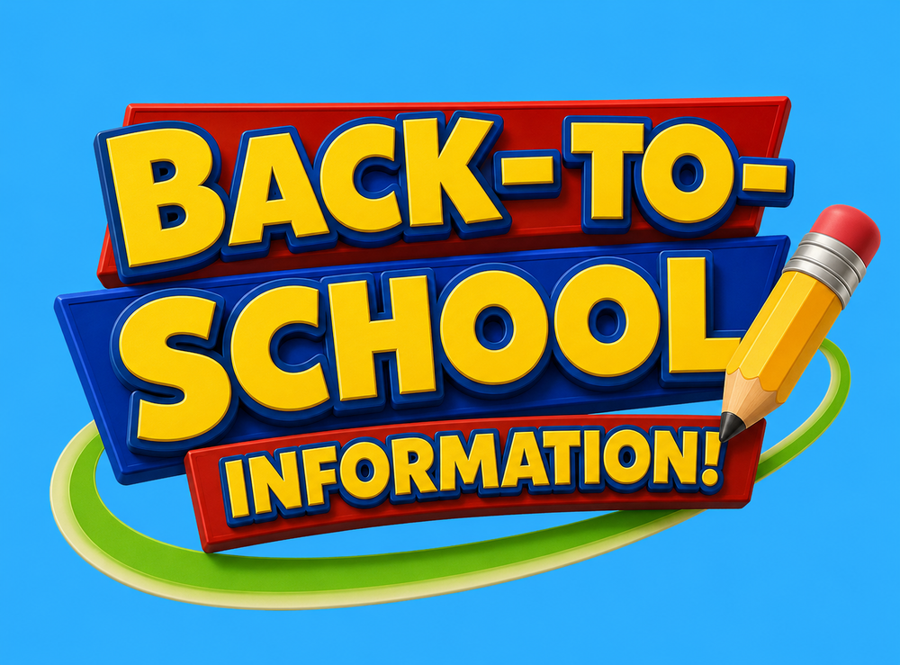 Back to School Info