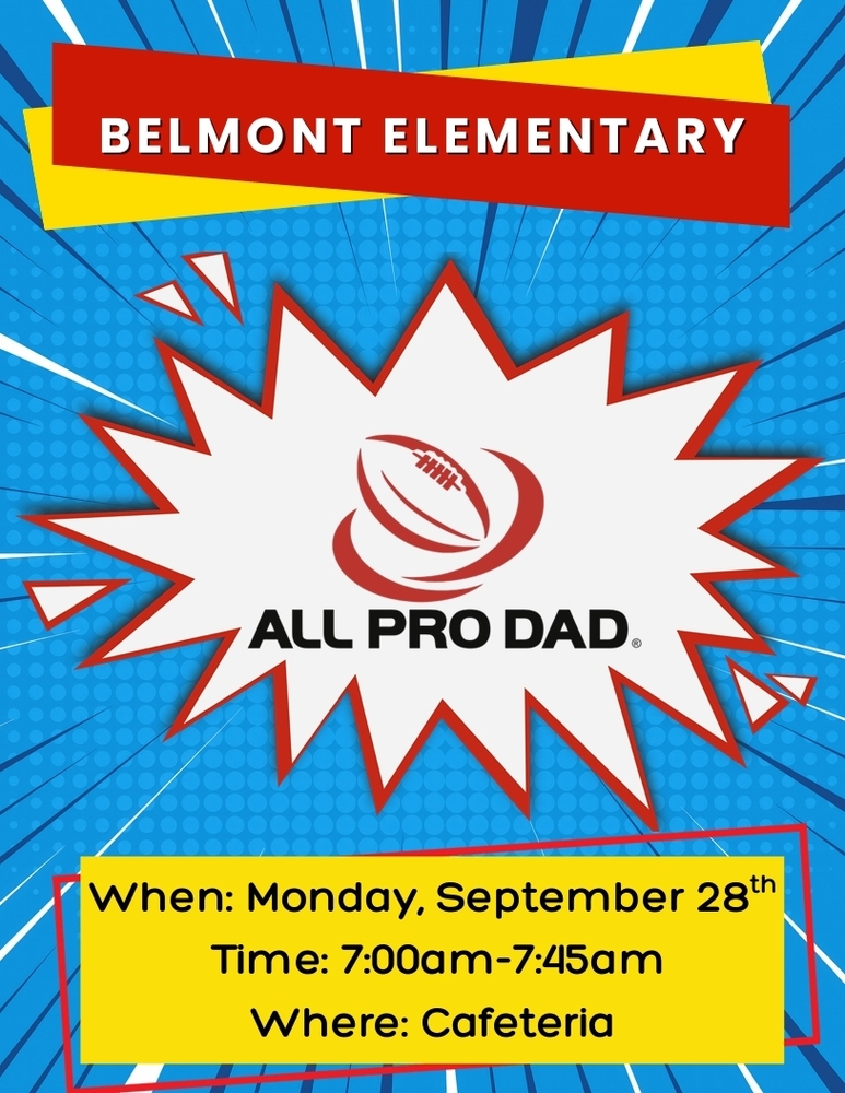 All Pro Dad 's at Belmont!