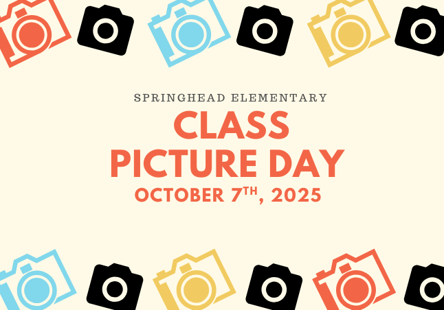 Class Picture Day October 7th 