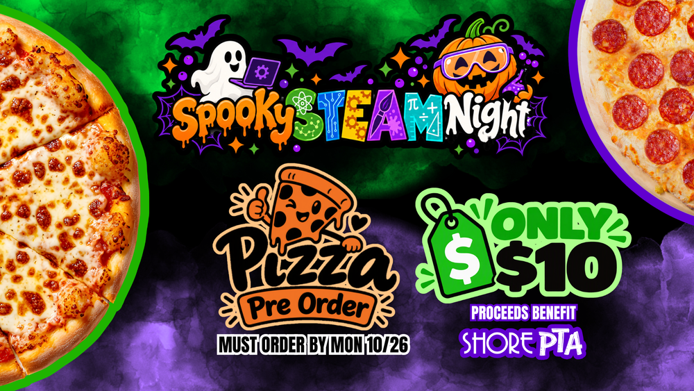 Spooky STEAM Night Pizza