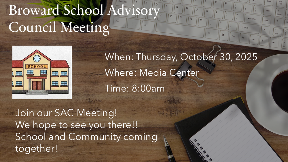 SAC Meeting-October