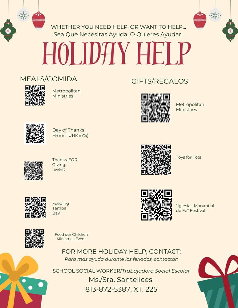 Holiday Help