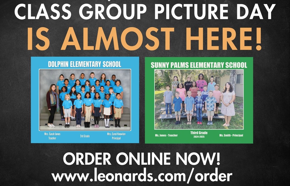 Class Group Picture Day is Almost Here! www.leonards.com/order