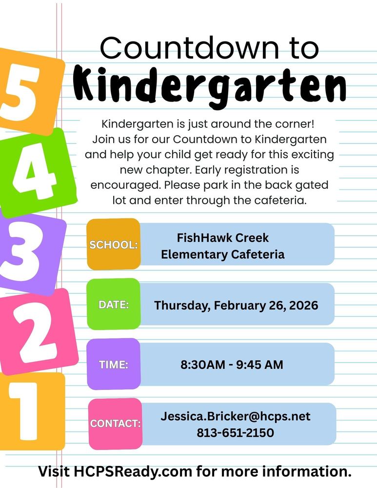 Countdown to Kindergarten