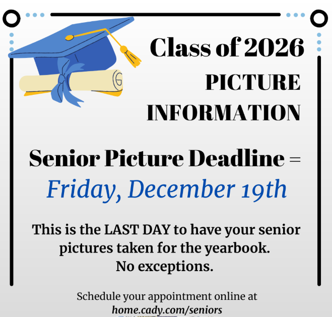 Sr. Picture deadline