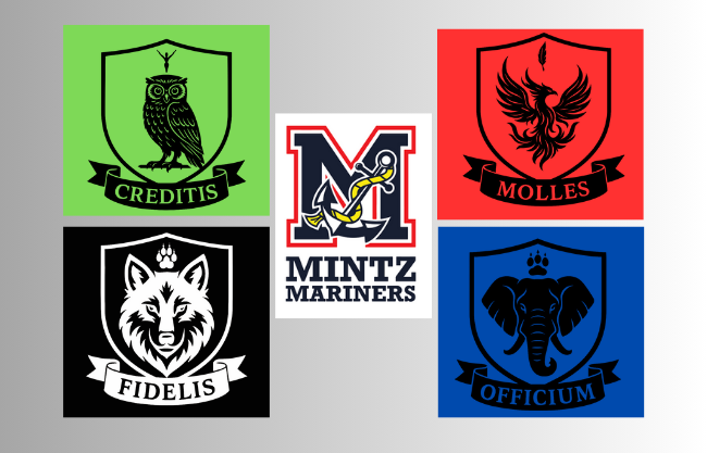 Graphic of the four Mintz houses