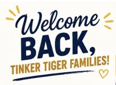 WELCOME BACK