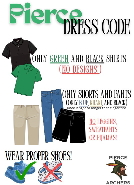 Pierce Dress Code