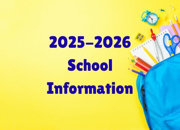 2025-2026 School Information