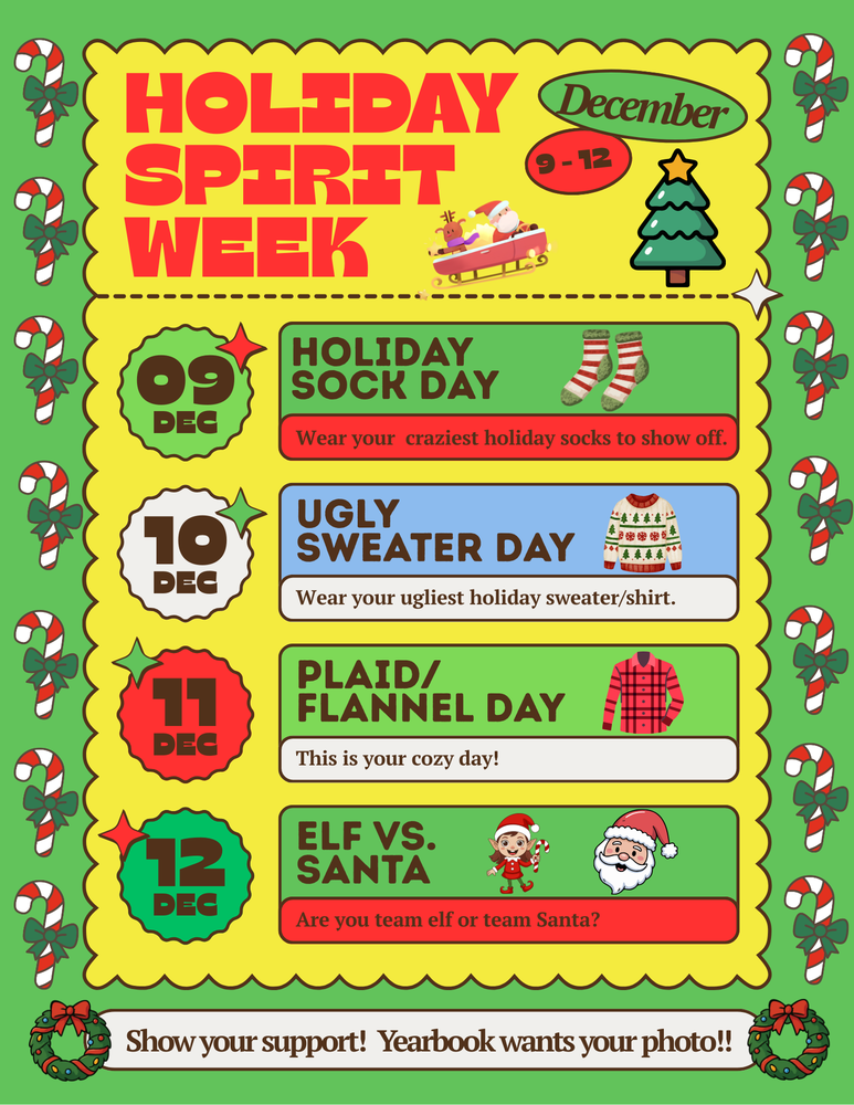 Holiday Spirit Week