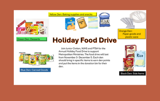 Holiday Food Drive Image