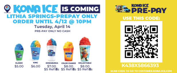 Kona Ice 4/14