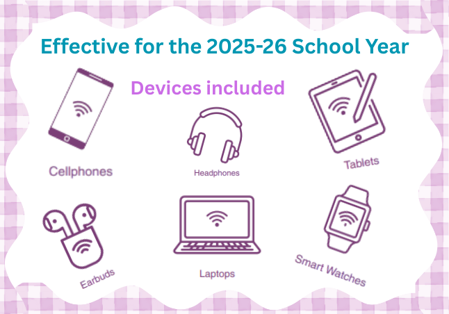 Devices included cellphones headphones tablets earbuds laptops smart watches