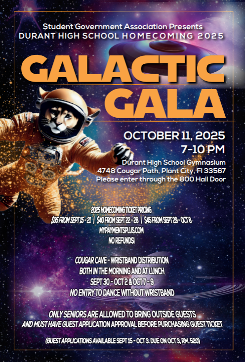 Homecoming flyer