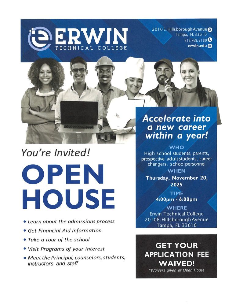Erwin Tech Open House