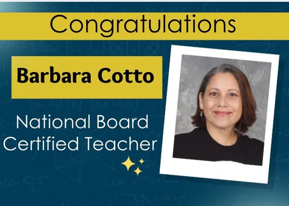 Congrats Mrs. Cotto