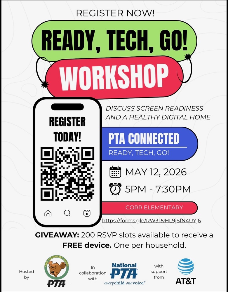 Flyer for our ready tech go workshop
