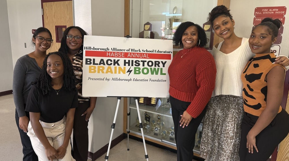 1st place at the HABSE 10th Annual Black History Brain Bowl 2026!