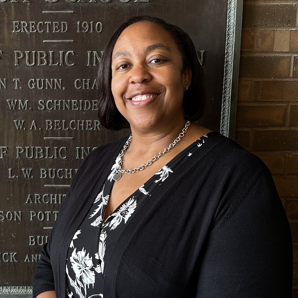Photo of Sabrina Tshiamalenge, the new principal of Sheehy Elementary School