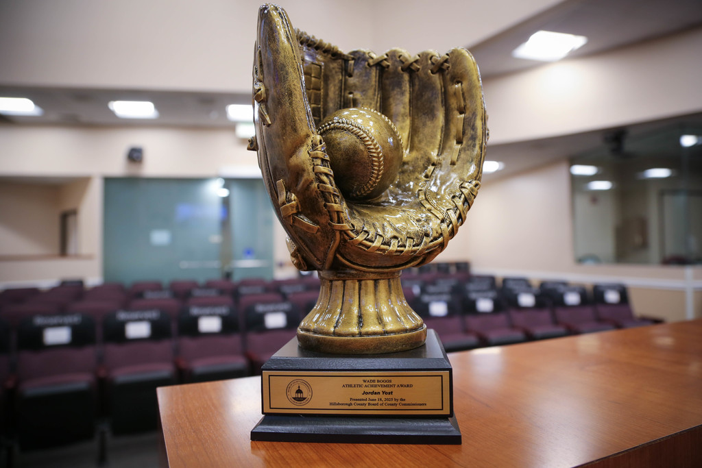 Wade Boggs Award Trophy