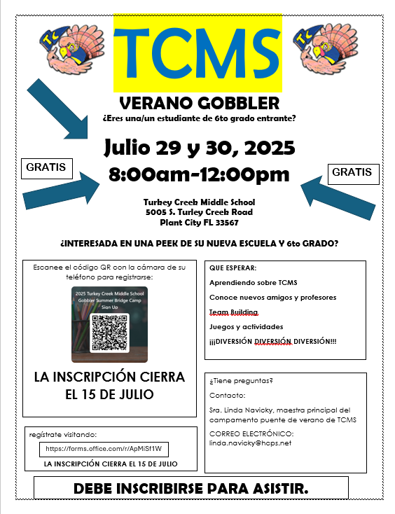  Summer Bridge Camp Spanish