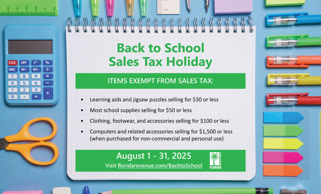 back to school tax holiday