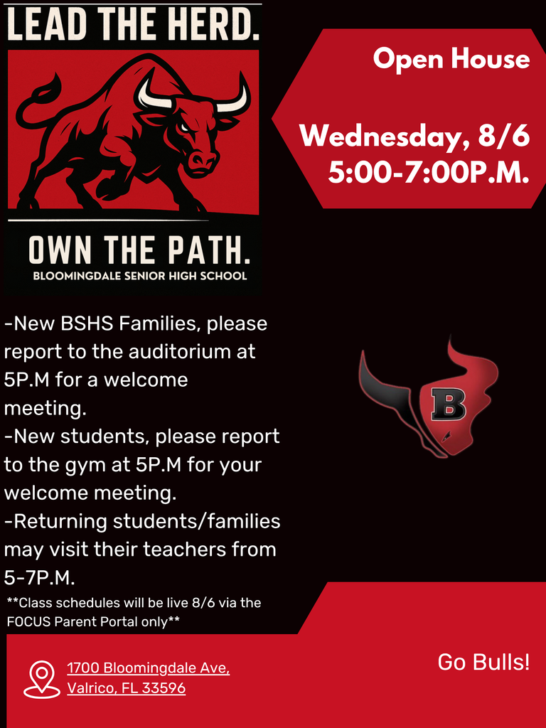 Open House flyer