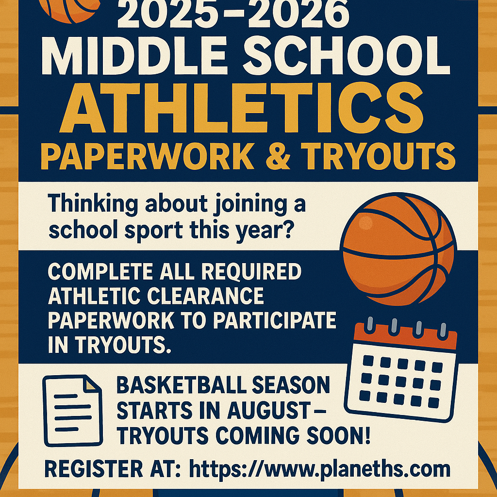 Middle School Athletic Paperwork