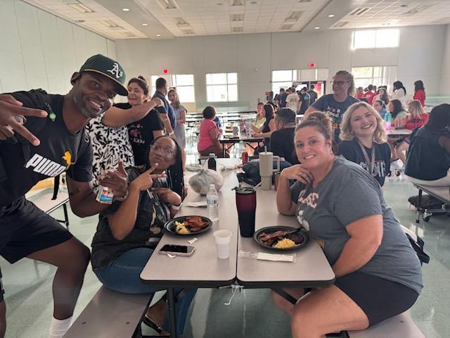 staff breakfast