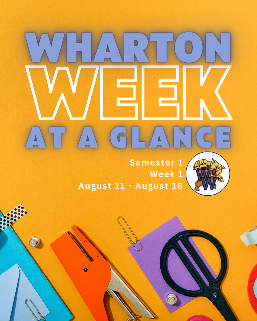 week at a glance flyer