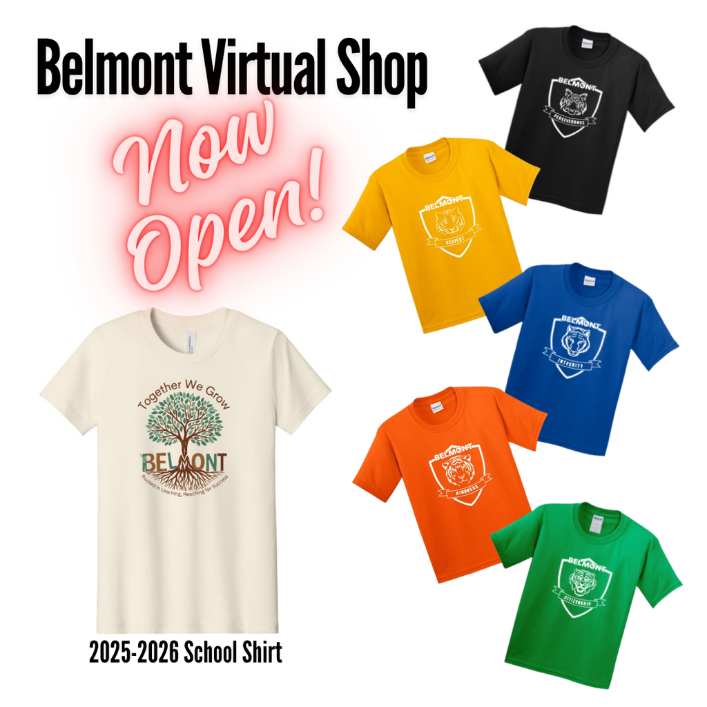 Belmont school spirit shirts