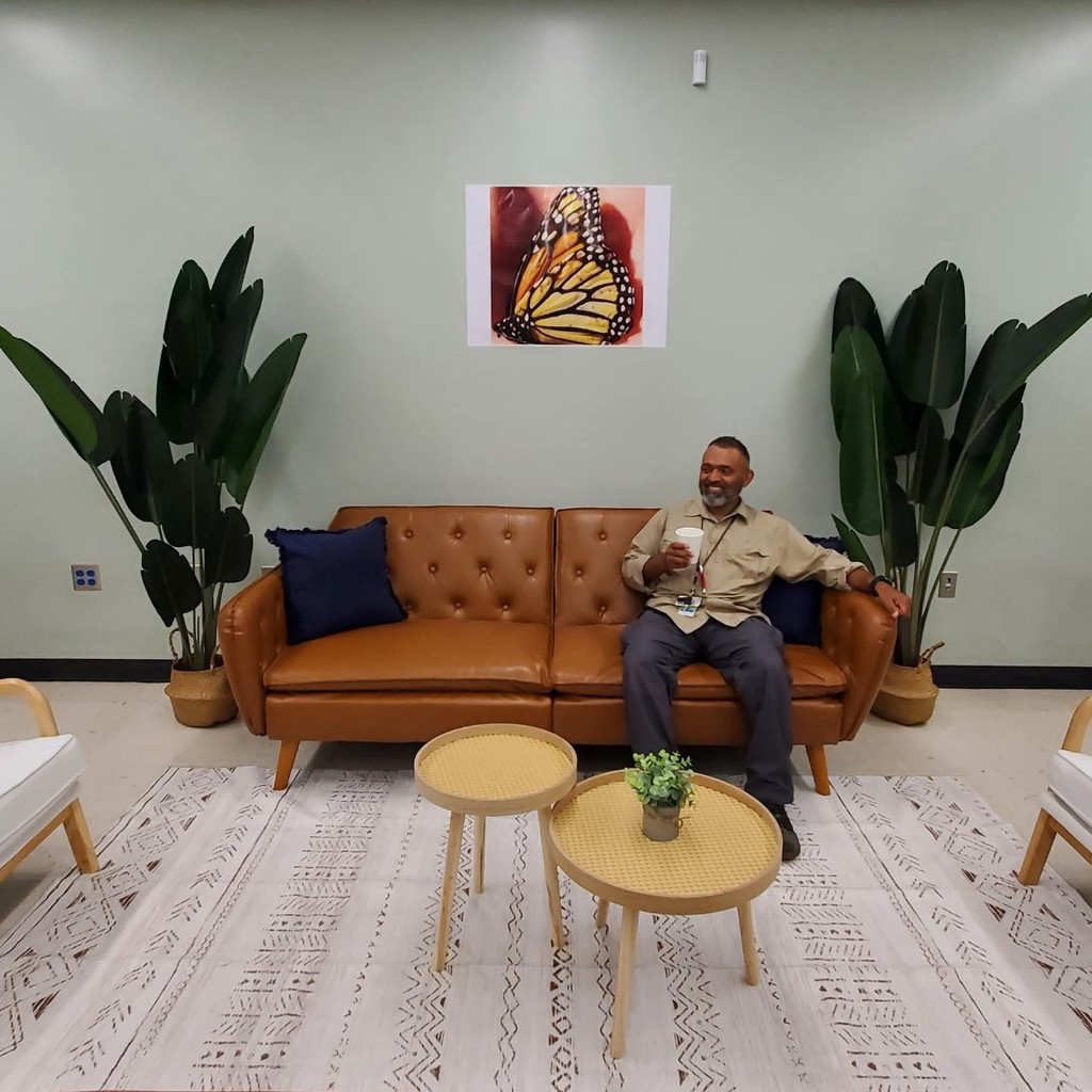 Mr. Sankar loves the new space!