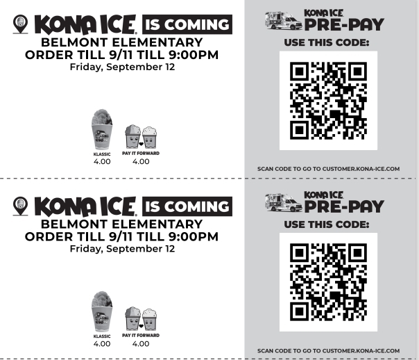 Kona Ice is coming! 